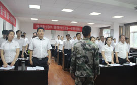 中国建筑第八工程局有限公司西北分公司新员工商务接待礼仪专题培训