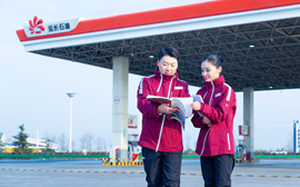 陕西延长石油加油站标准化服务手册拍摄
